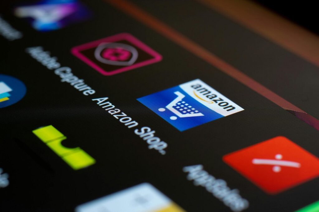Amazon Ads - publicité e-commerce sur application Amazon mobile