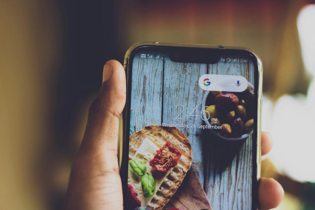 Widget Google Search sur mobile - agence Google Search Ads